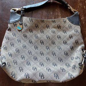 Dooney & Bourke large quilt hobo bag